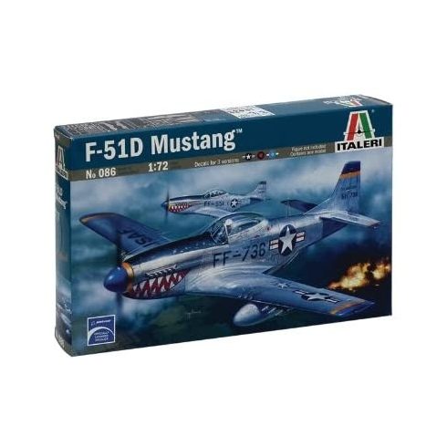 Italeri - F-51D Mustang makett 1:72