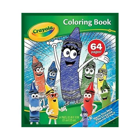 Crayola - A4-es színező 64 oldalas