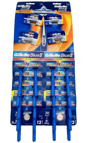 Gillette Blue 2 Plus, 2 darabos borotva szett, 08174