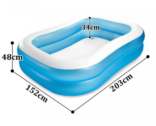 Intex - Családi medence - 203 x 152 x 48 cm - 08608