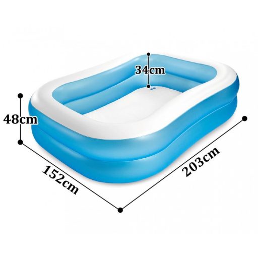 Intex - Családi medence - 203 x 152 x 48 cm - 08608
