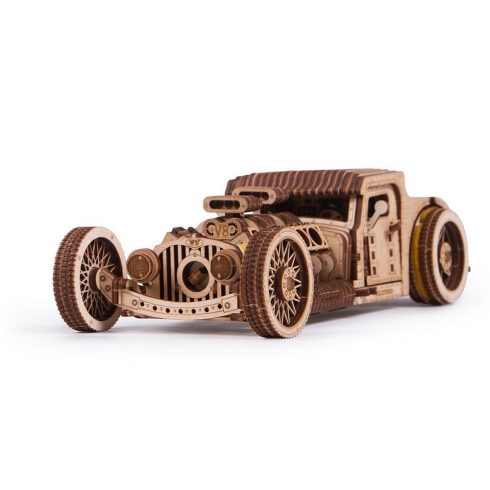 Wood Trick Hot Rod 3D fa mechanikus modell