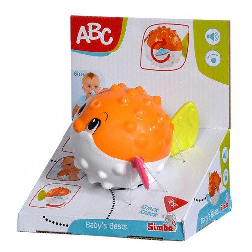ABC Színes Csörgős Pufi Hal