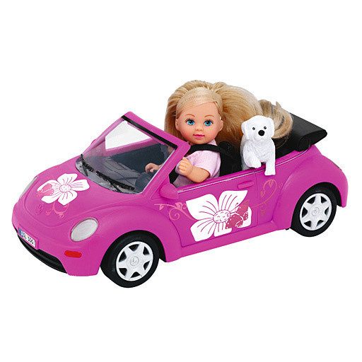 Steffi Love Évi baba + Volkswagen Beetle autó
