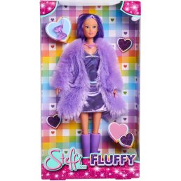 Steffi Love - Fluffy Divatbaba lila ruhában