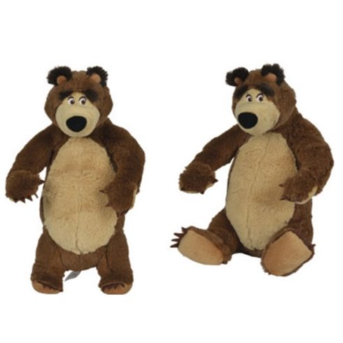 Mása és a Medve-Medve plüss figura 2 féle változatban 25 cm-es - Simba Toys