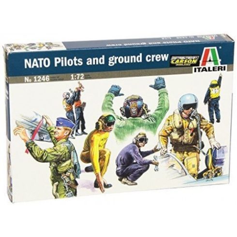 Italeri - Nato Pilots and ground makett 1:72