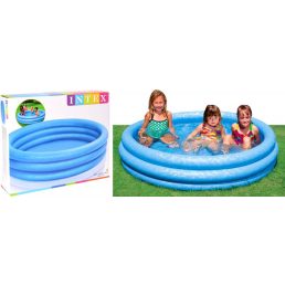 Intex - kristály kék medence - 168 x 38 cm - 12796