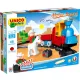 UNICO építőjáték szett - vonatpálya - 46 db-os - 18372