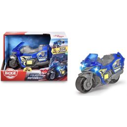 Dickie Rendőrségi motor fénnyel és hanggal - 15 cm