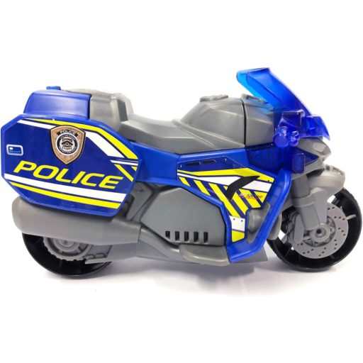 Dickie Rendőrségi motor fénnyel és hanggal - 15 cm