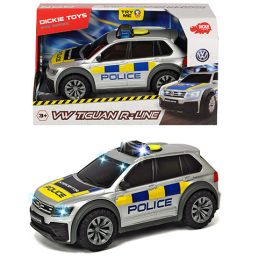   Dickie Volkswagen Tiguan R-Line Rendőrautó fénnyel és hanggal