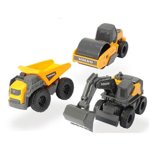 Dickie - Volvo Munkagépek 3 db -os szett