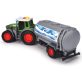 Dickie Fendt Farm Traktor Tejszállító Utánfutóval