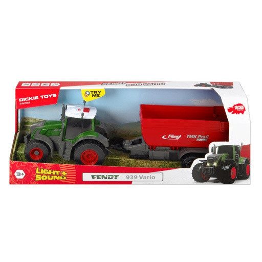 Dickie - Fendt 939 Vario traktor fénnyel és hanggal