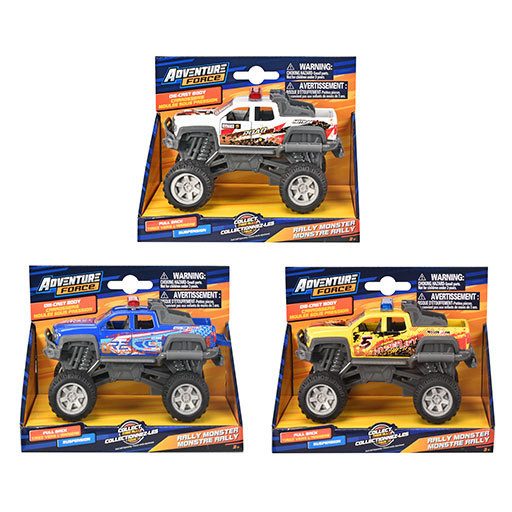 Dickie - Rally Monster kisautó szortiment