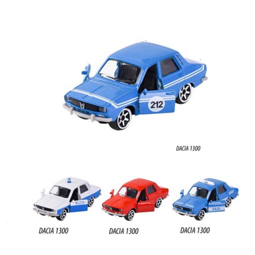 Majorette Dacia 1300 többféle változatban