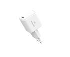 Swissten GaN hálózati töltőadapter 1xUSB-C, 65W, Power Delivery, fehér