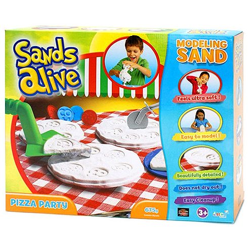 Sands Alive Pizza party homokgyurma készlet