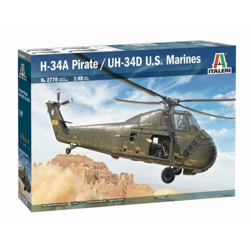 Italeri - H-34A Pirate / UH-34D U.S. Marines makett 1:48