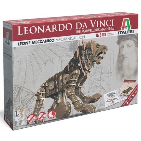 Italeri - Leonardo Da Vinci - Mechanical Lion makett