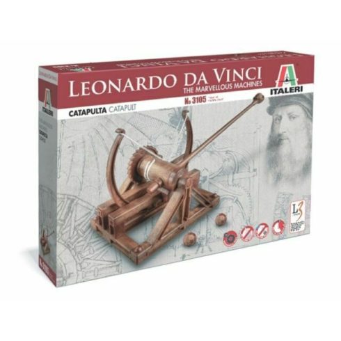 Italeri - Leonardo Da Vinci - Catapult makett