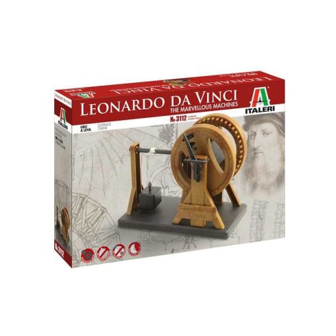 Italeri - Leonardo Da Vinci - Leverage Crane makett