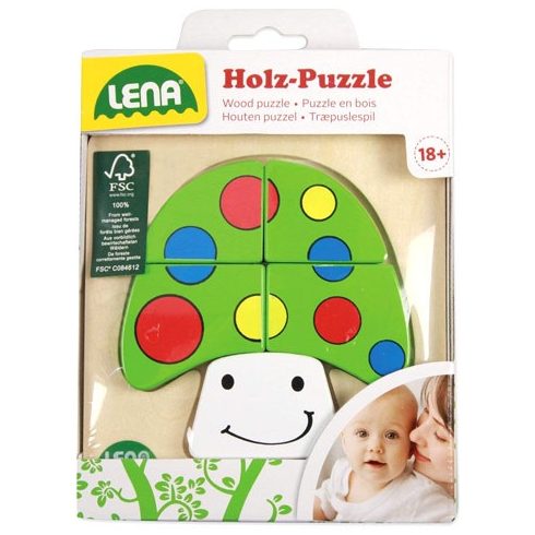 Lena Gomba fa puzzle