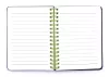 Notesz unikornisos díszítéssel - 10,5 x 14,5 cm - 60 lapos - 32463