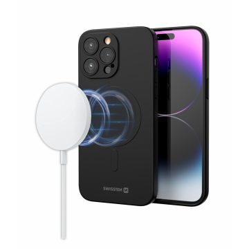 Swissten Soft Joy MagStick tok iPhone 11 Pro Max, fekete