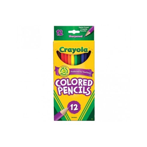 Crayola - Színes ceruza nagy 12 db