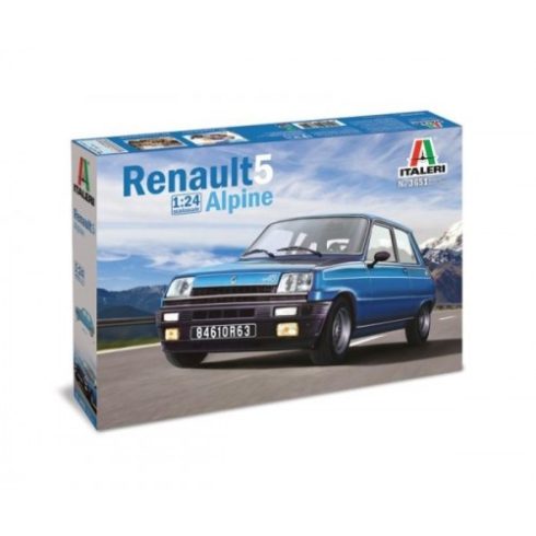 Italeri - Renault 5 Alpine makett 1:24