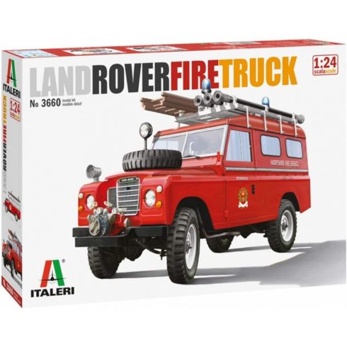 Italeri - Land Rover Fire Truck makett 1:24