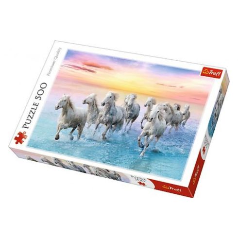 Trefl - Vágtázó lovak - 500 db-os puzzle