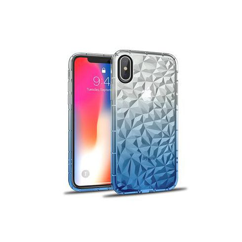 Swissten Crystal tok Apple IPhone X kék