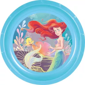 Disney Kis hableány műanyag lapostányér - 40082