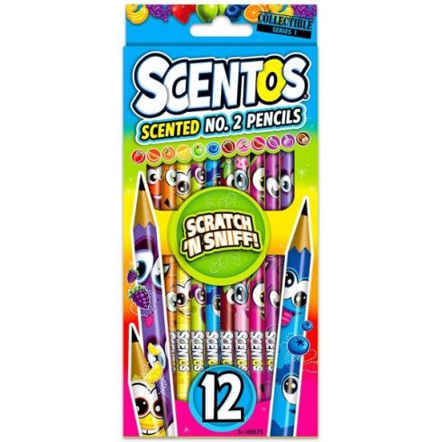 Scentos - illatos 12 db-os színes ceruza