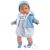 Llorens - Miguel 42cm-es síró baba kék ruhában