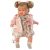 Llorens - Alexandra 42cm-es síró baba rózsaszín ruhában