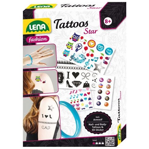 LENA Tattoos Star tetoválás készlet