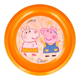 Peppa malac - műanyag lapostányér - 43292