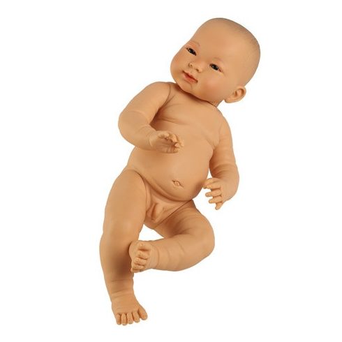 LLorens Fiú csecsemő baba ázsiai 45cm