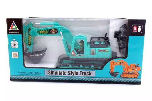 Távirányítós lánctalpas markoló autó