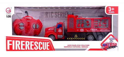 RC tűzoltóautó dobozban - 45501