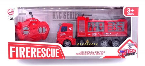 RC tűzoltóautó dobozban - 45520
