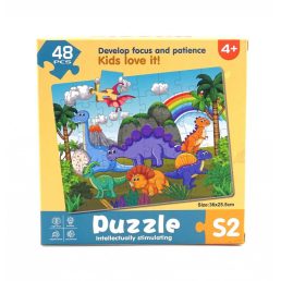 48 darabos puzzle csomag - Dinós - 45823