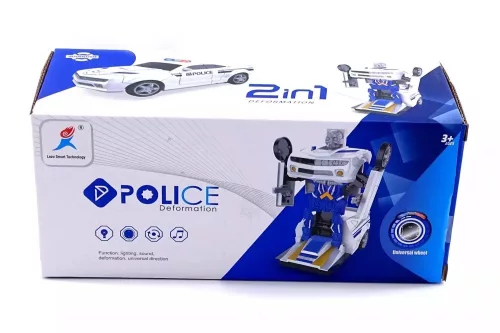 Robot autó dobozban - elemes