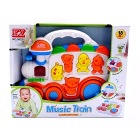 Zenélő elemes vonat