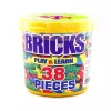 Építőjáték vödörben - 48 darabos csomag