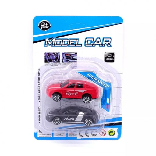 Model Car auto 2 db-os szett többféle színben